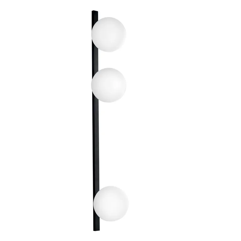 Direttamente Dal Produttore Applique Moderna Verticale Nero o Oro 3XE14