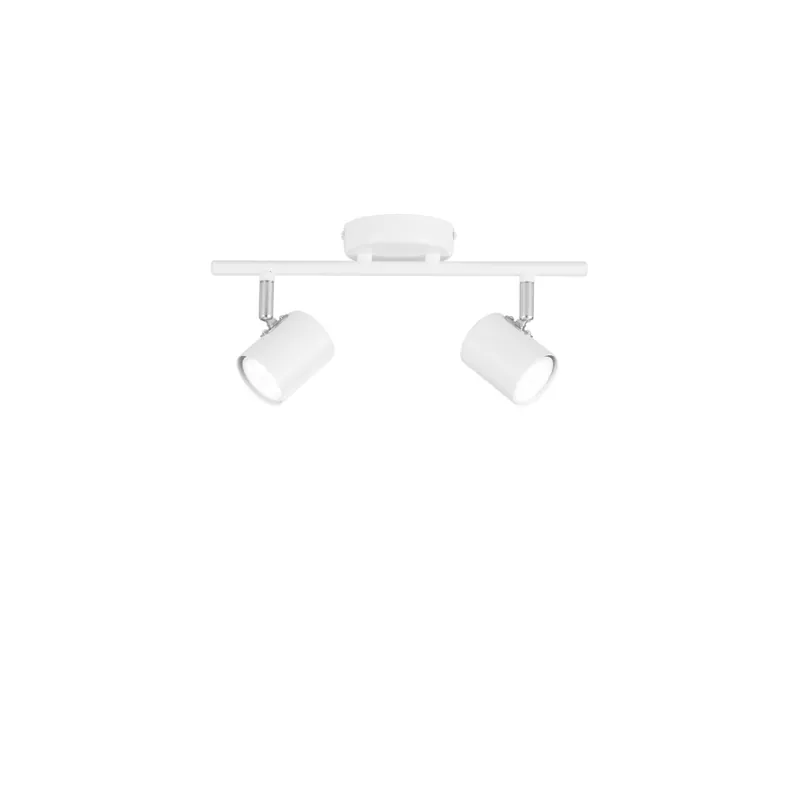 A Buon Prezzo Applique da Soffitto Orientabile Nero o Bianco Moderno 2XGU10