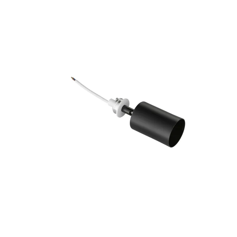 INCASSO VULKAN NERO 1XGU10 5,3X8X14,5CM Professionale