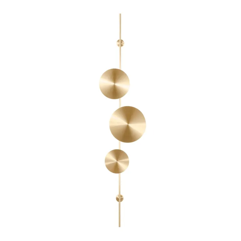 Applique Moderna da Parete Nera o Oro LED 33W Prezzo Ridotto