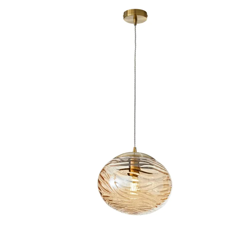 SOSPENSIONE NEREIDE CHAMPAGNE 1XE27 24,8X194,7CM Affare
