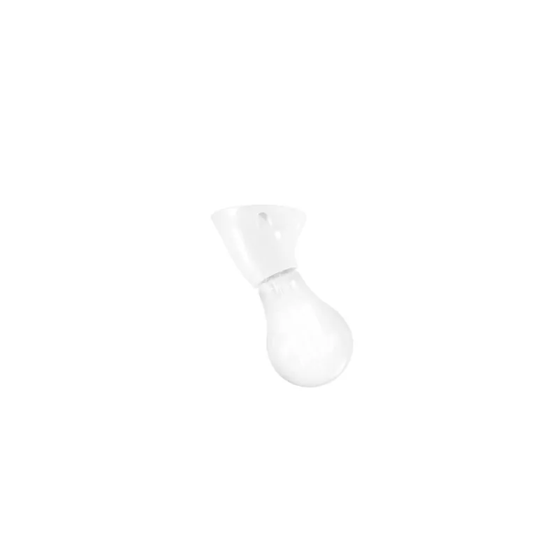 PORTALAMPADE DOUBLEU WO BIANCO 1XE27 7,5X5,7CM Spedizione Espresso