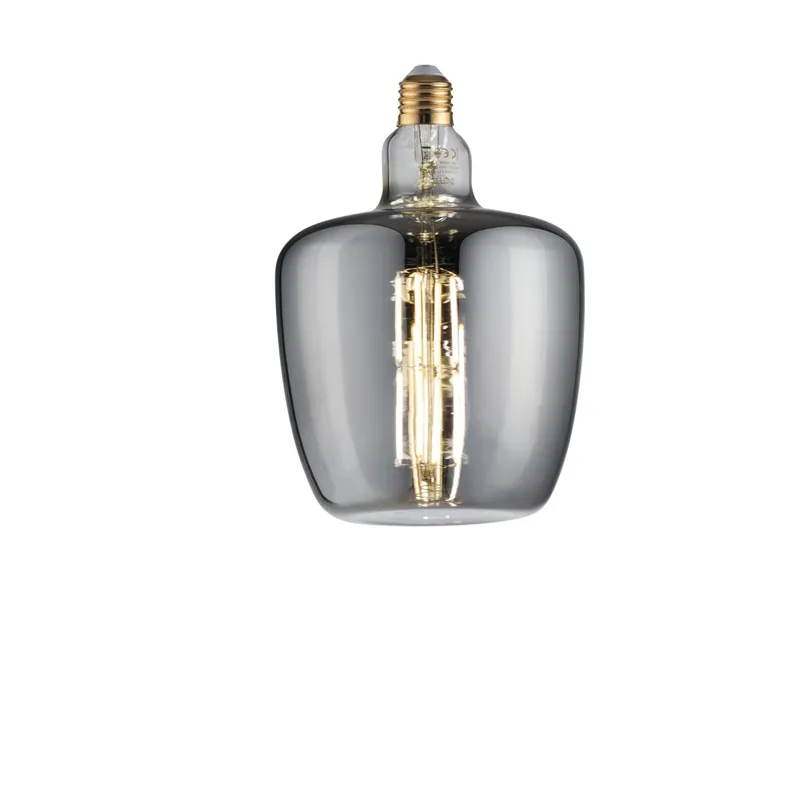 Nuova Collezione LAMPADINA LED FILAMENTO SMOKE TD160 E27 8W 250LM 1800K 300° 160X225mm 15000h CRI80
