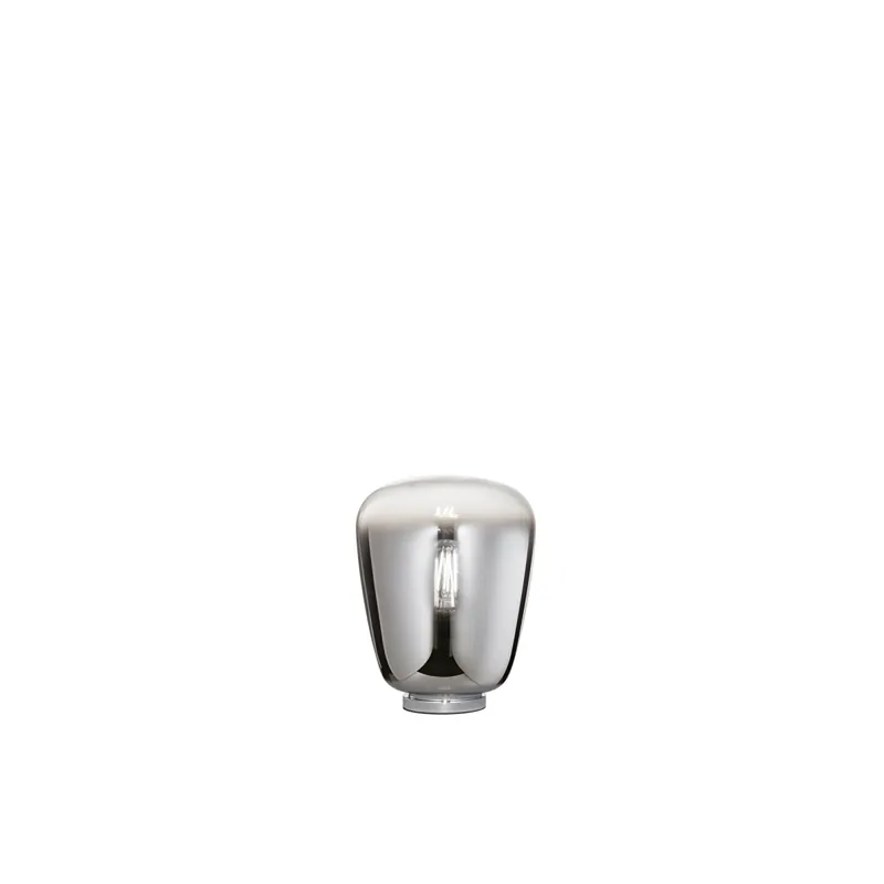 Prezzo Ridotto LUME SMOKE CROMO 1XE27 19,7X25CM