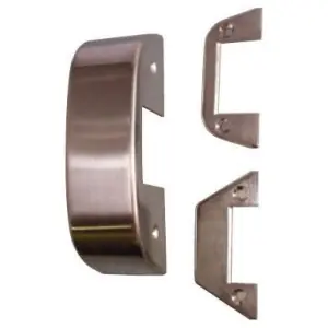 Occasione Imperdibile Kit copertura incontro elettrico ISEO maniglione antipanico modello IDEA BASE e PUSH in acciaio inox finitura PVD