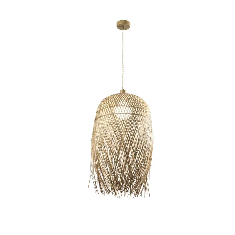 Soddisfatti O Rimborsati SOSPENSIONE BAHAMAS IN BAMBOO 1XE27 MAX 60W IP20 40X223CM
