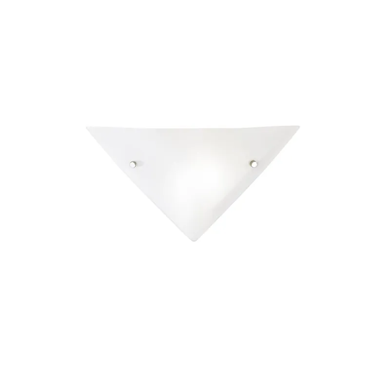 Applique da Parete bianca triangolare Moderna In vetro Popolare