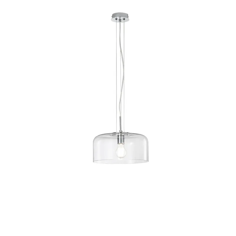Promozione SOSPENSIONE TRASPARENTE 1XE27 30X30X150CM