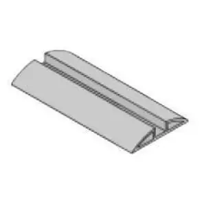 System vari KOBLENZ modello 0700 14A guida inferiore in alluminio anodizzato argento 3m per porta in legno a libro o pieghevoli a fisarmonica Ultime Pezzi