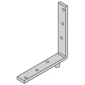 Sistema scorrimento rullo GEZE modello APOLL FORZA0 guida pavimento del carrello con staffa e perno 18mm per porta industriale pesante Prezzo Di Fabbrica