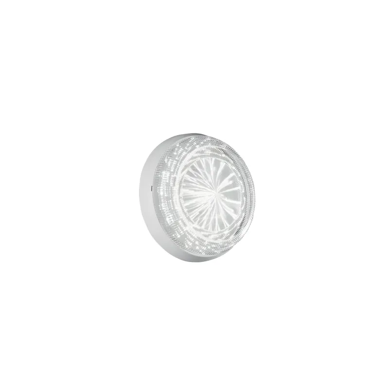 Subito Disponibile PLAFONIERA LED CAPRI BIANCA 30W 3200LM CCT IP65 25,4X7,6CM