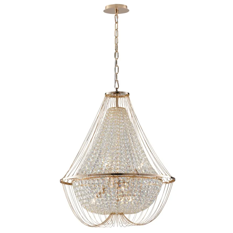 SOSPENSIONE VIENNA ORO 6XE14 60X120CM Ultimissimo Modello