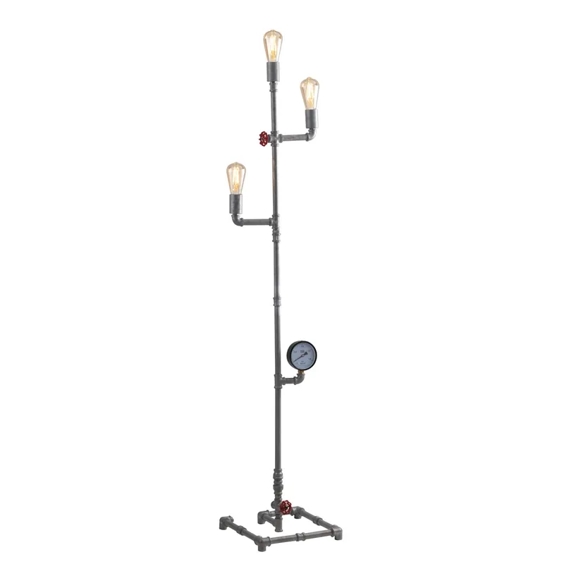 PIANTANA AMARCORD ZINCATA 3XE27 31X31X159CM Soddisfatti O Rimborsati