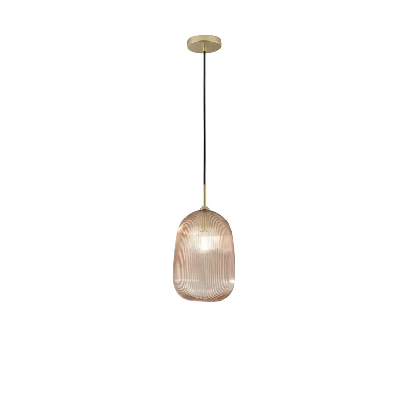 SOSPENSIONE DUKE AMBRA IN VETRO 1XE27 D21X200CM Compra Online
