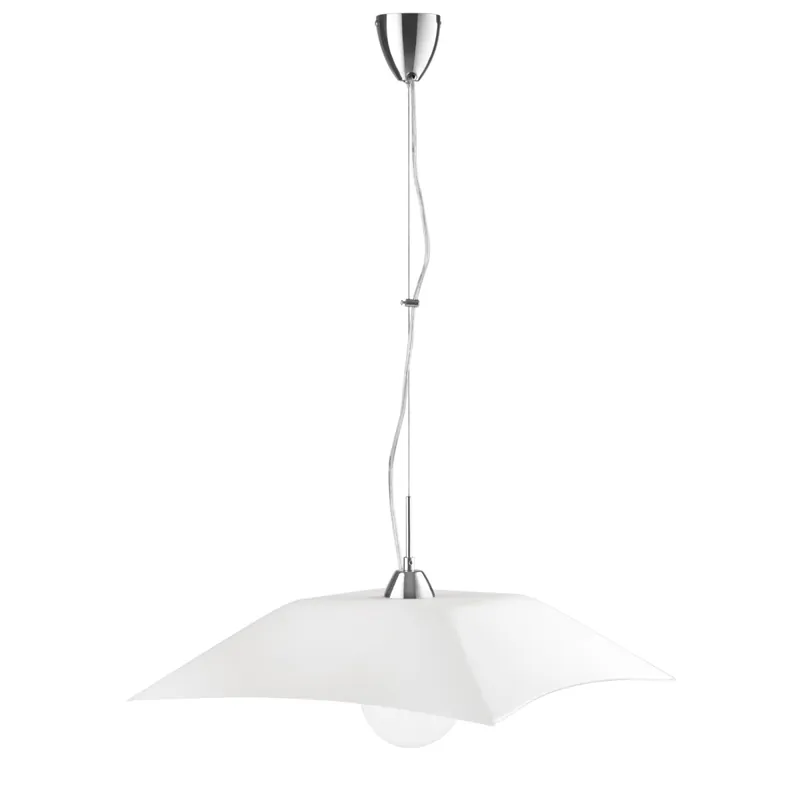 Quantità Limitata SOSPENSIONE OSIRIDE BIANCA 1XE27 50X50X120CM