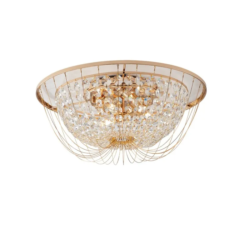 PLAFONIERA VIENNA ORO 4XE14 45X22CM Prezzo Conveniente