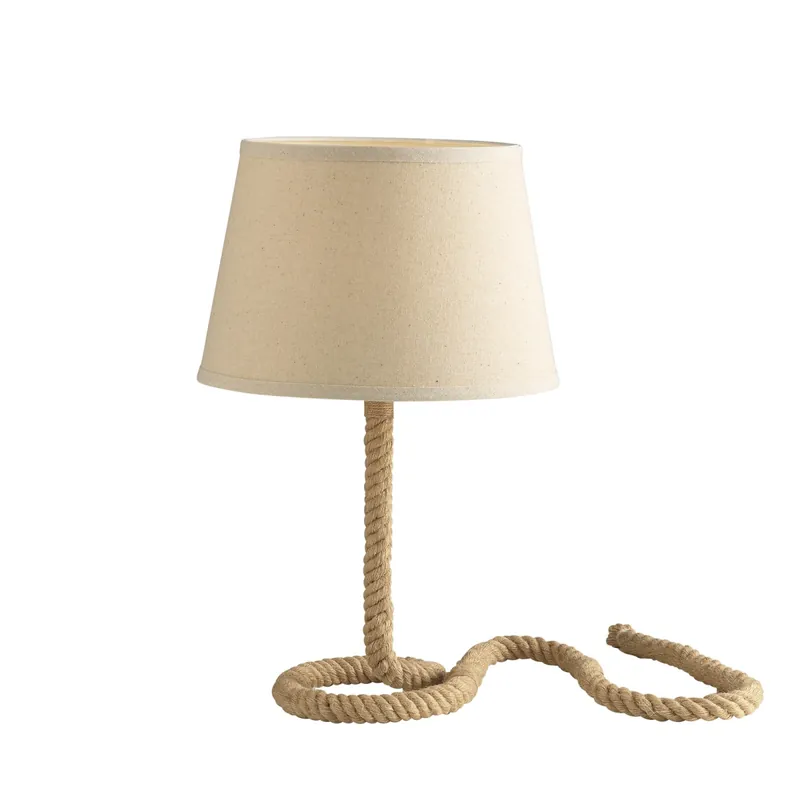 LUME ROPE CANAPA 1XE27 30X48CM Pagamento Sicuro