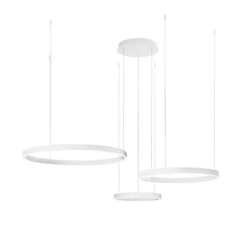 Soddisfatti O Rimborsati SOSPENSIONE LED AKROBAT BIANCA 120W 19800LM CCT 120X150CM