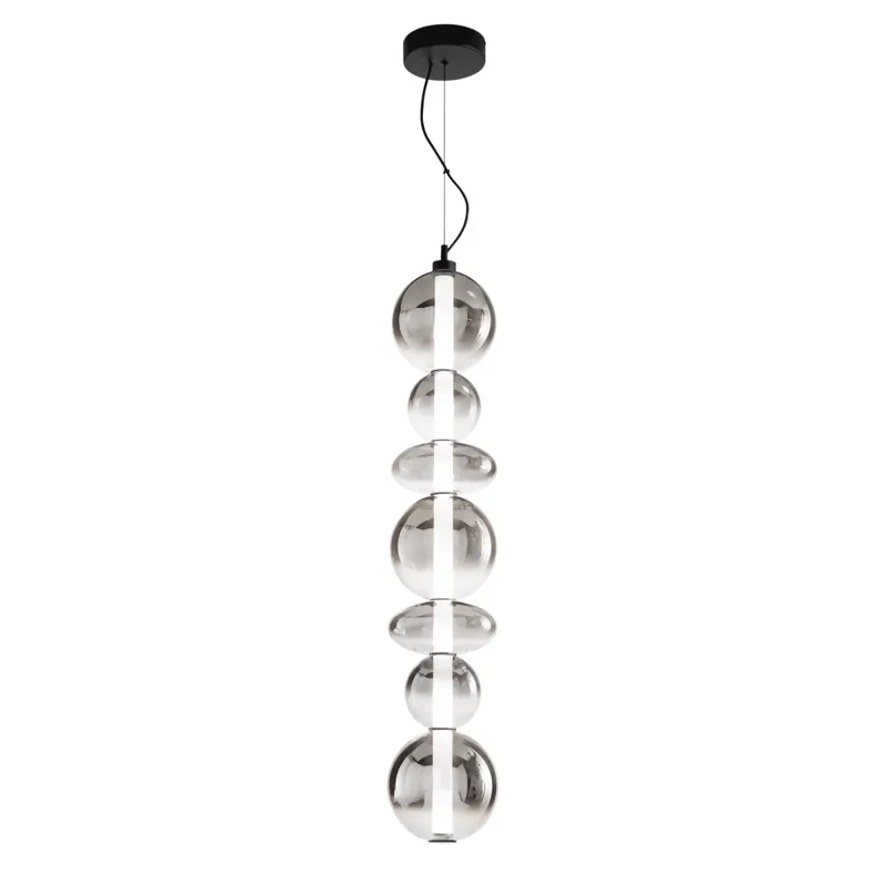 Offerta Limitata SOSPENSIONE LED KEMET NERA 40W 4000LM 3000K 17X241CM