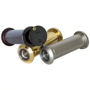 Spioncino OFFICINA COLOMBO modello GEANT diametro 12 lunghezza 23/40 per portoncino in ottone lucido Nuova Collezione
