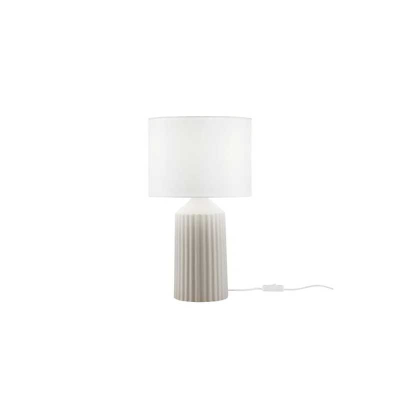 LUME SAHARA IN CERAMICA BEIGE 1XE27 MISURA TOTALE D27,1XH47,1CM Offerta Speciale