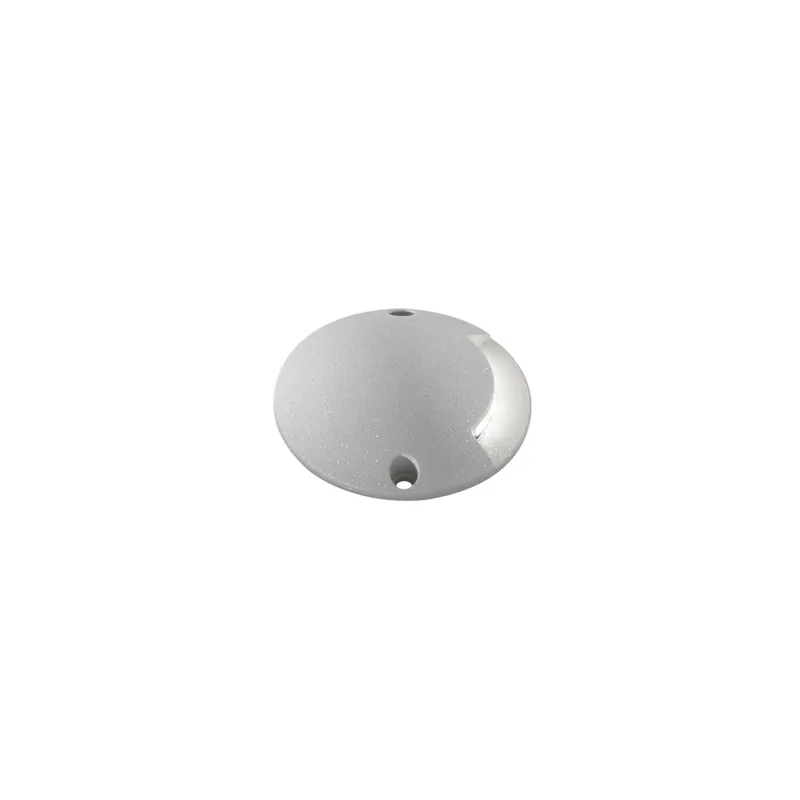 Economico Faretto Segnapassi LED Calpestabile 0,5W Argentato