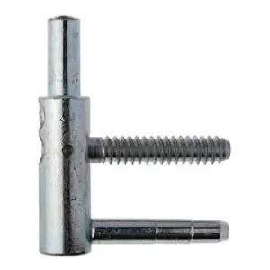 Solo Oggi Cerniera regolabile OTLAV modello EXACTA 495 diametro 14 parte maschio 2 gambi 7,8x38mm per serramento in acciaio finitura zincato