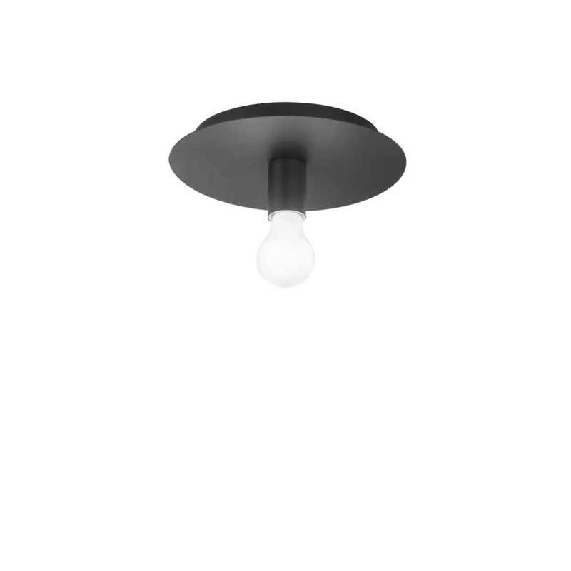 PLAFONIERA STRIKE NERA 1XE27 25X25X86CM Offerta Limitata
