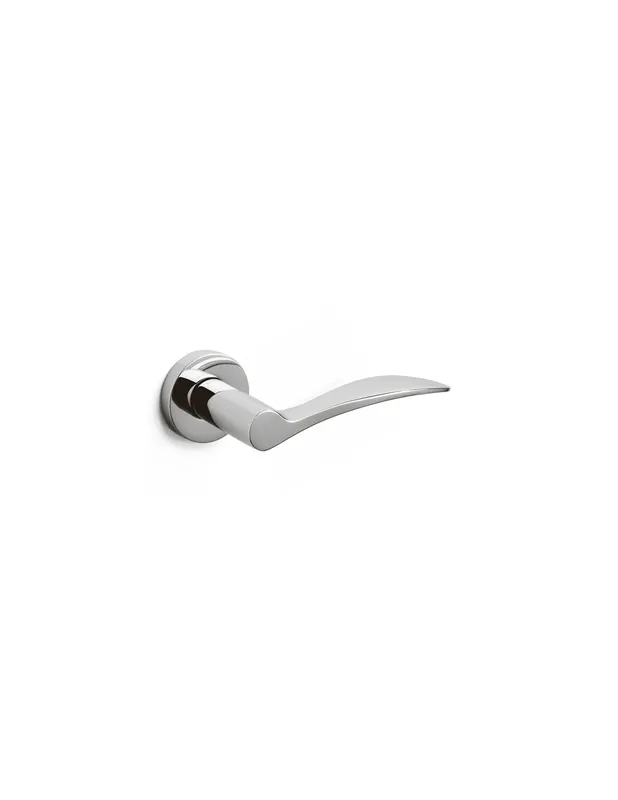 Agata Z116RB Mezza Maniglia per porte blindate con Rosetta tonda Olivari Occasione