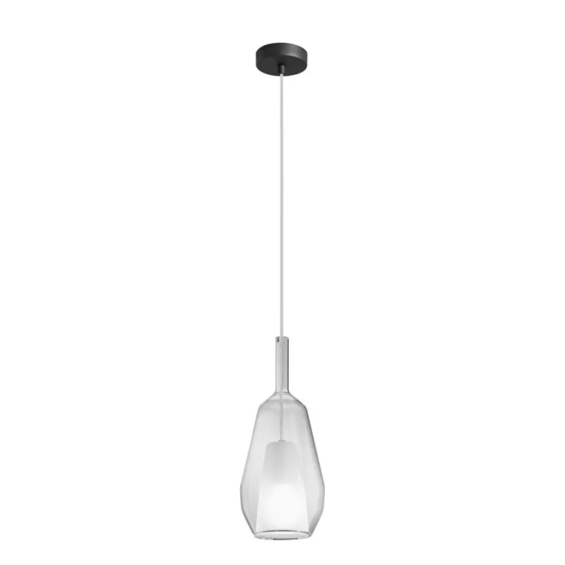VETRO PIREX TRASPARENTE CON CAVO E CONNETTORE 16X38CM Economico