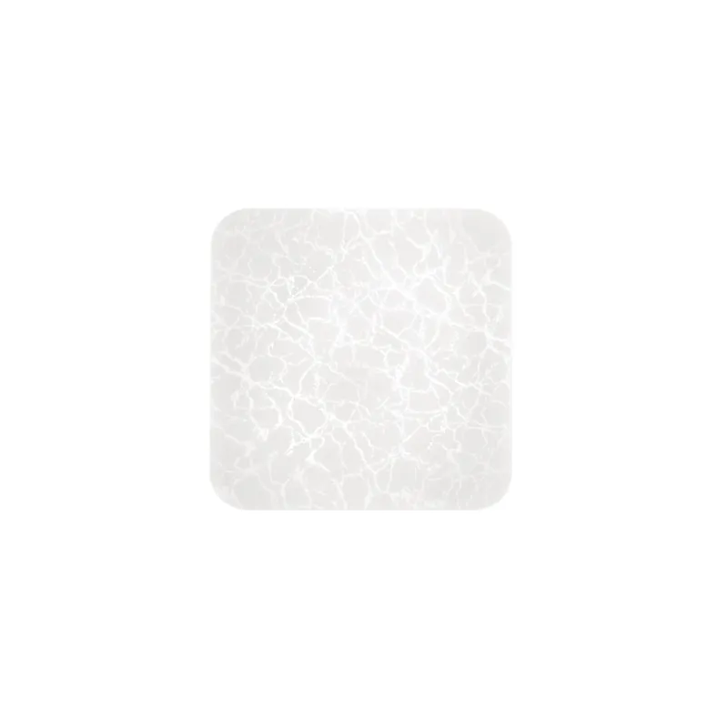 Reso Gratuito PLAFONIERA GROWLER BIANCA IN PMMA 40W CCT 3000/4000/6500K 50X50CM*8CM