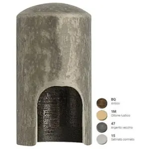 Ultimissimo Modello Cappuccio REGUITTI modello 820 per cerniera anuba diametro 16 per porta interna in ottone satinato cromato