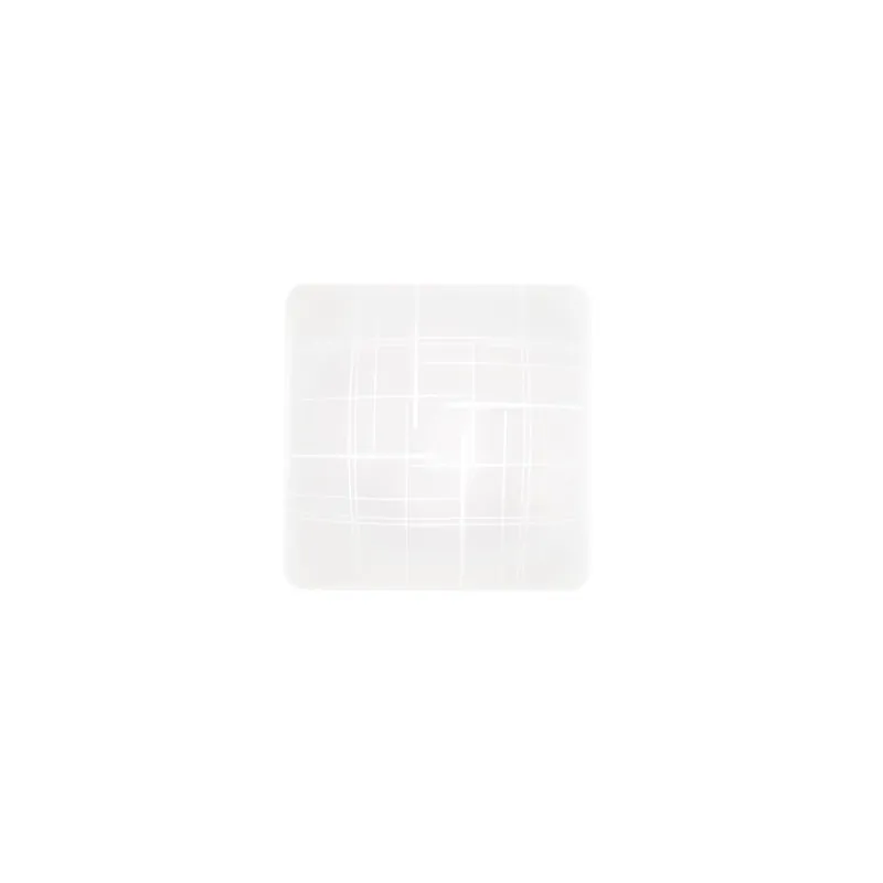 PLAFONIERA TRYGO BIANCA IN PMMA 24W CCT 3000/4000/6500K 41X41CM*7CM Professionale