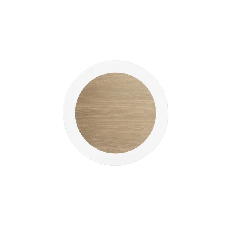 Vendita Finale PLAFONIERA LED SAMSARA NERA/LEGNO 35W 5300LM CCT 40X4,2CM