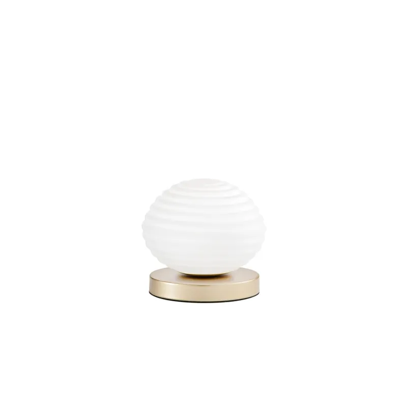 Occasione LUMETTO RIPPLE ORO 1XE27 18X18X16,5CM