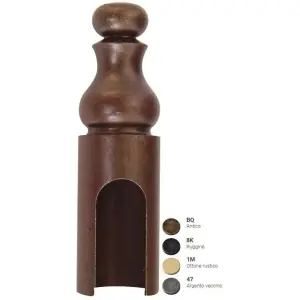 Cappuccio REGUITTI modello 828 per cerniera anuba diametro 14 per porta interna in ottone ruggine Soddisfatti O Rimborsati