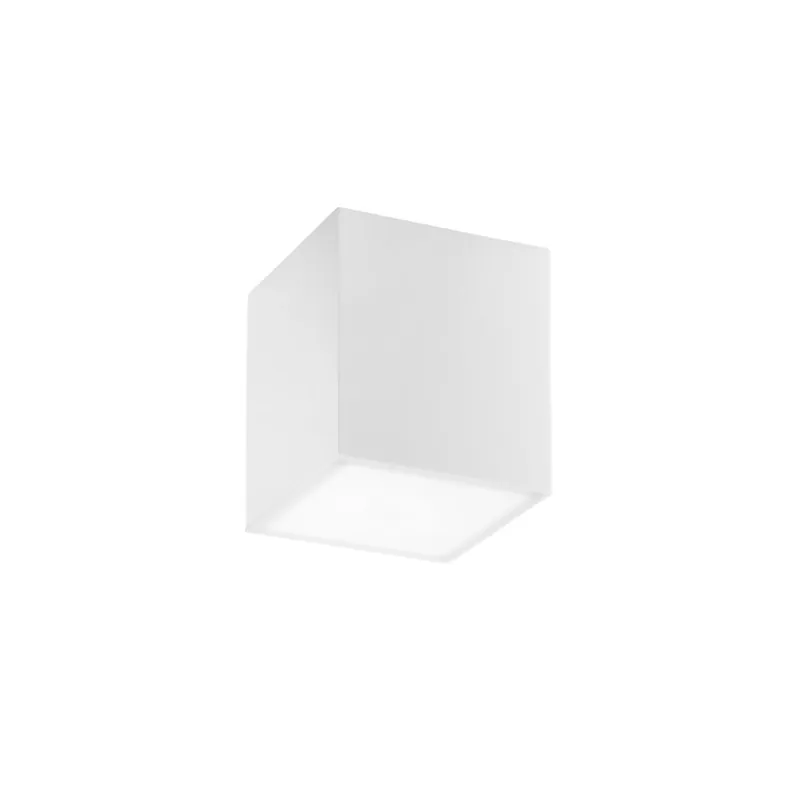 Scelto Dai Clienti PLAFONIERA LIVING BIANCA 1XE27 14X14X16CM