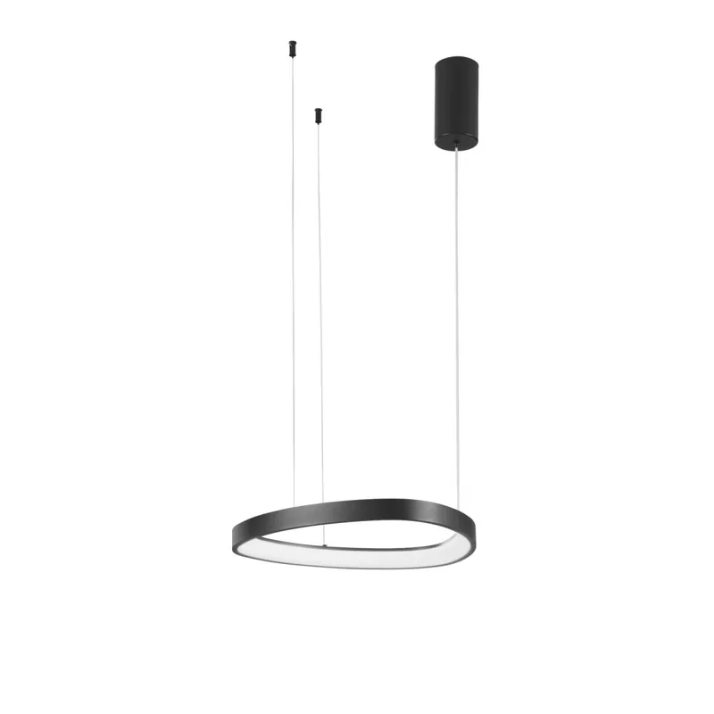 SOSPENSIONE LED KLAPTON NERA 40W 6160LM CCT 45X3,5X150CM Sconto