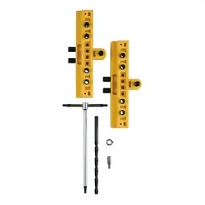 Prezzo Di Fabbrica Dima OTLAV per cerniere modello EXACTA diametro 14 e 16 kit attrezzi in pvc per porte a battente completo di accessori