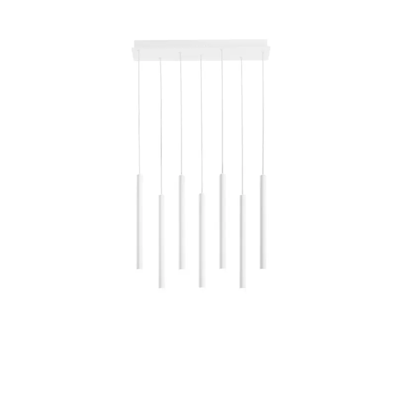 SOSPENSIONE LED PYPE BIANCA 35W 3290LM CCT 2,5X41X200CM Nuova Collezione