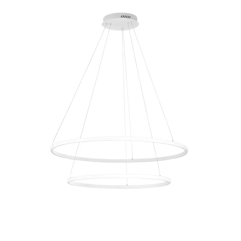 SOSPENSIONE LED AXIS BIANCA 70W 7700LM CCT 80/60X150CM Reso Gratuito