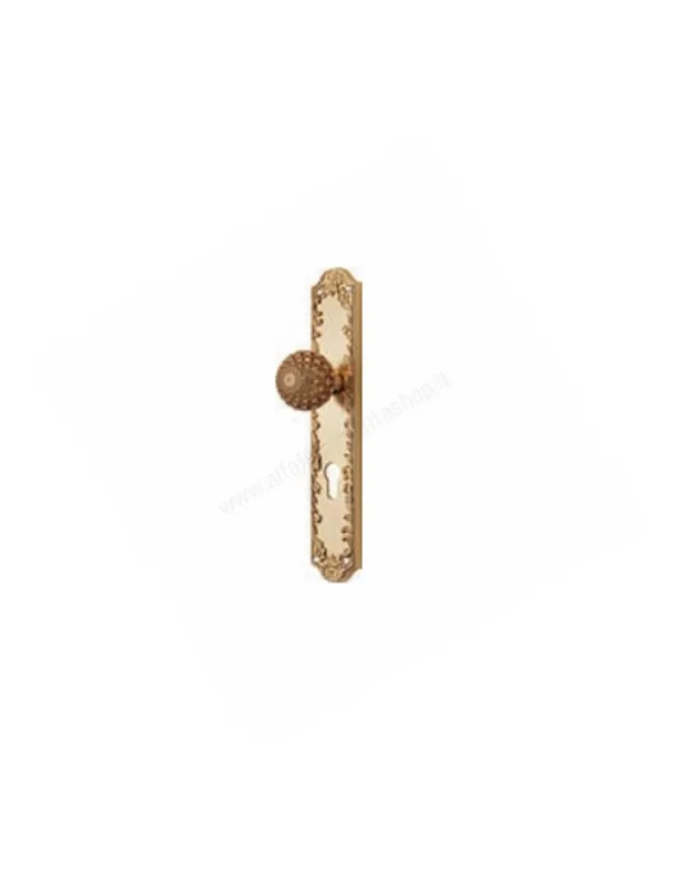 Jewel Pomolo fisso con Placca per Porte Interne Linea Calì Più Venduto