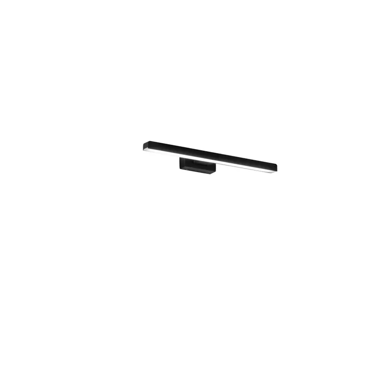 PLAFONIERA LED LANCER NERA IN METALLO 10WDOB 400MM Popolare