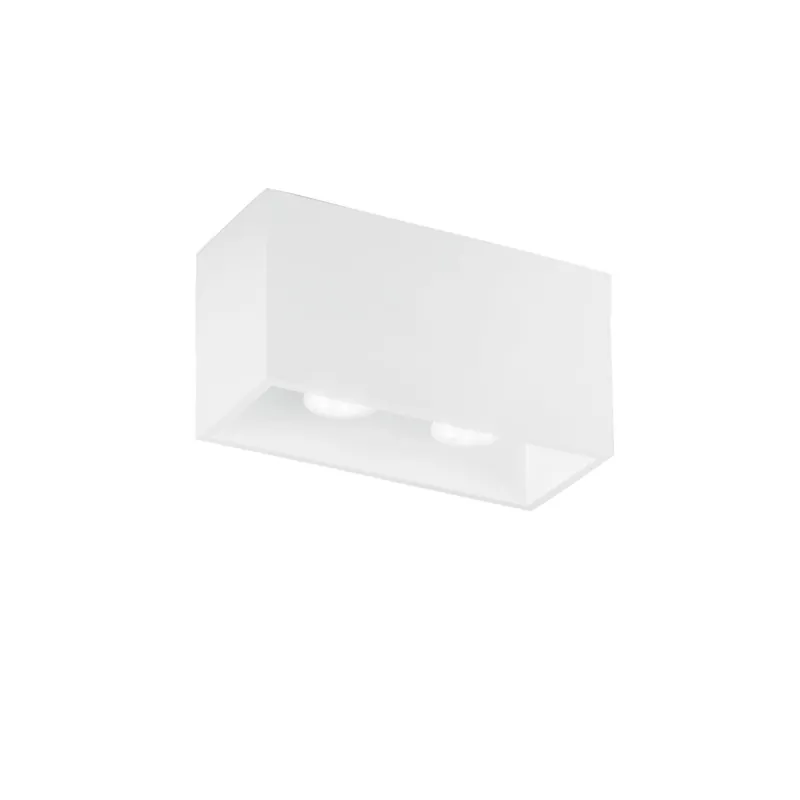 Offerta Speciale PLAFONIERA FOSTER BIANCA 2XGU10 24X13CM