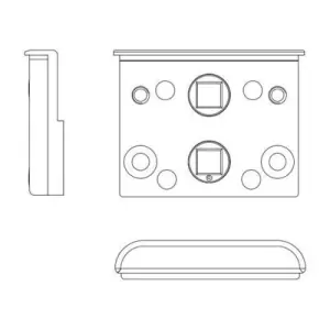 Scatola comando MAICO per coprifascetta E-6 AB20 argento senza quadro Subito Disponibile