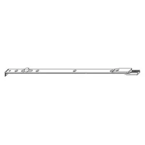 Terminale inferiore per portabalcone con 1 nottolino senza angolo d‘appoggio F-400x16 argento Offerta Limitata