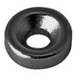 Offerta Lampo Magnete normale AGB modello ARTECH diametro 12x4 ad applicare con foro vite per serramento in acciaio finitura nero cataforesi