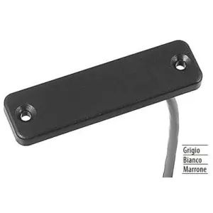 Bestseller Contatto magnetico AGB modello ARTECH cavo 3m per serramento in plastica finitura grigio