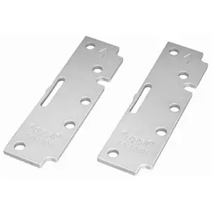 A Buon Prezzo Spessori AGB modello TOUR 35 kit cerniera schema 3 battuta 15 per serramento in acciaio finitura nichelato