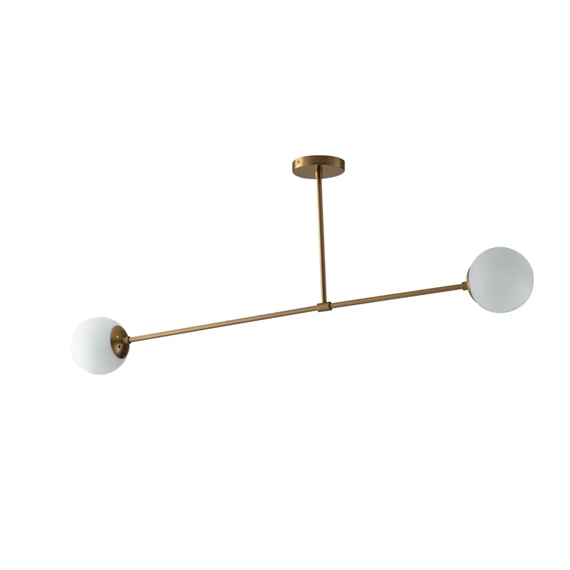 SOSPENSIONE THEMYS ORO 2XE14 120X170CM Super Prezzo